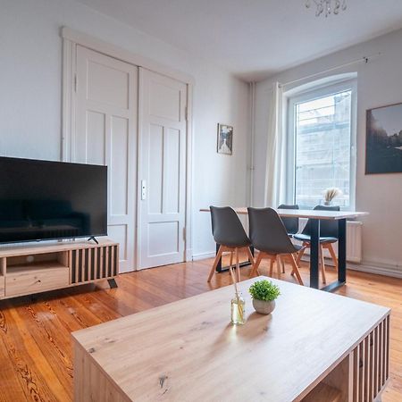 Grosses Apartment Mit 2 Balkonen Zentral Am Nordertor フレンスブルク エクステリア 写真
