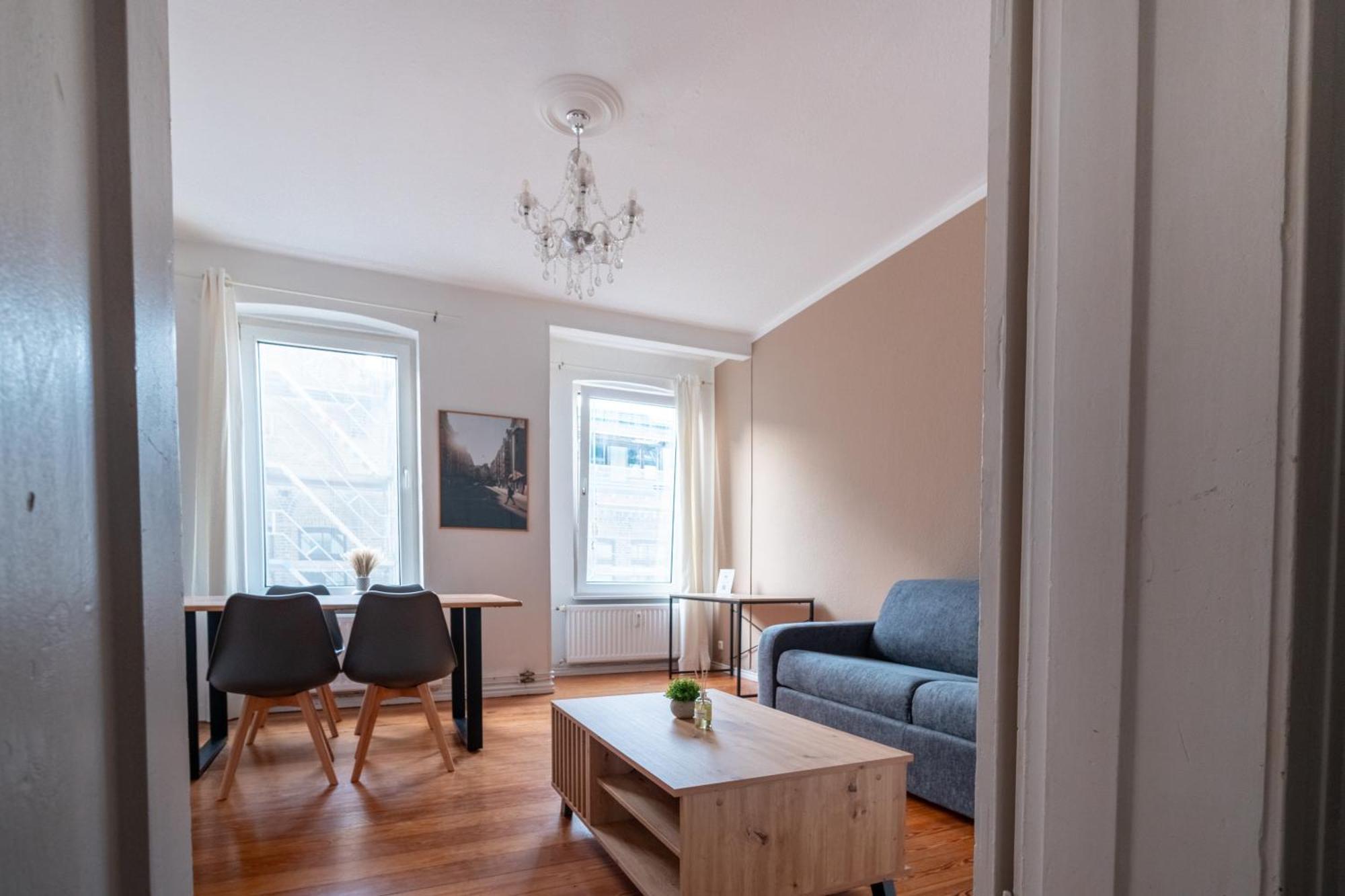 Grosses Apartment Mit 2 Balkonen Zentral Am Nordertor フレンスブルク エクステリア 写真