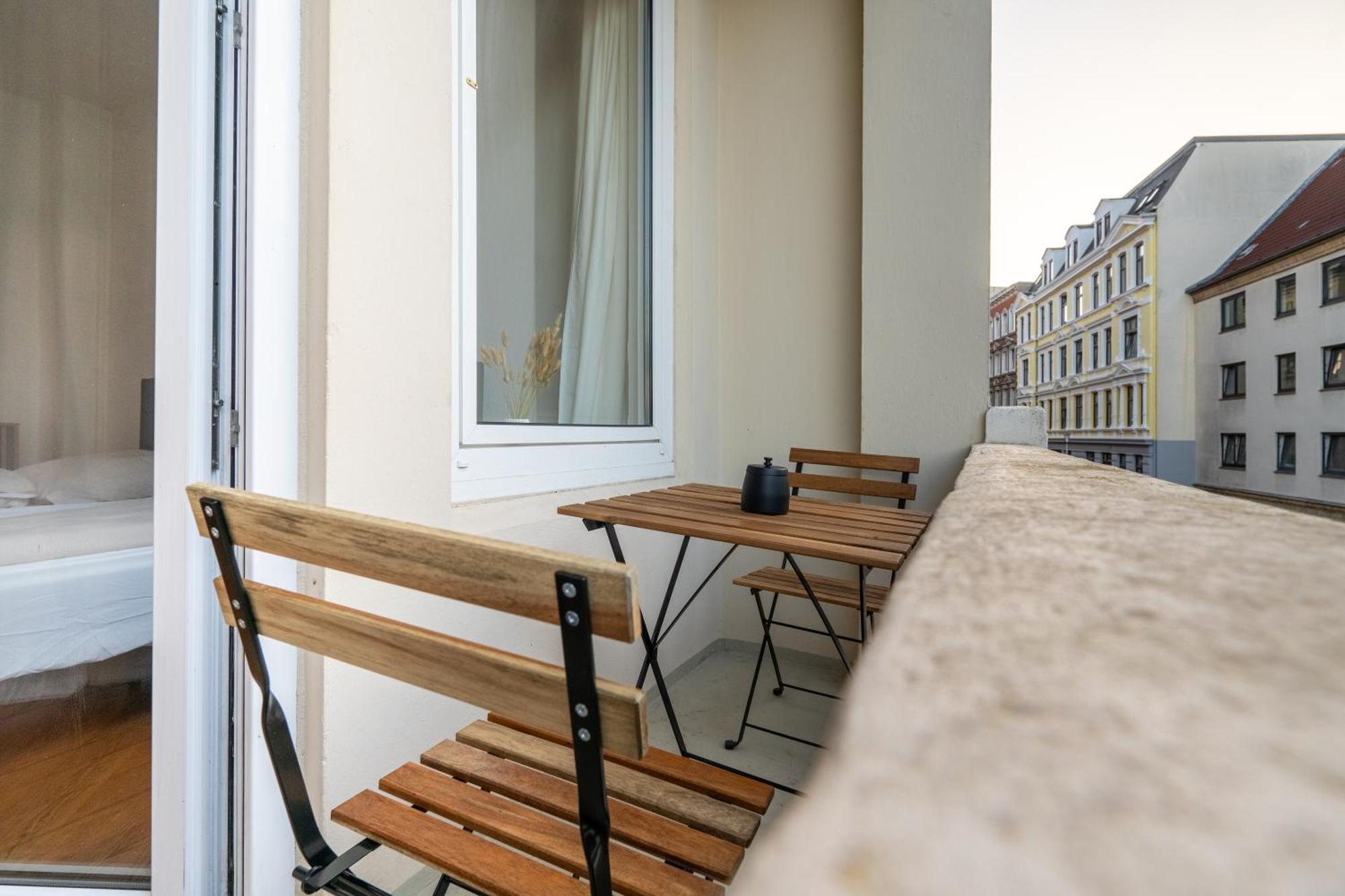 Grosses Apartment Mit 2 Balkonen Zentral Am Nordertor フレンスブルク エクステリア 写真