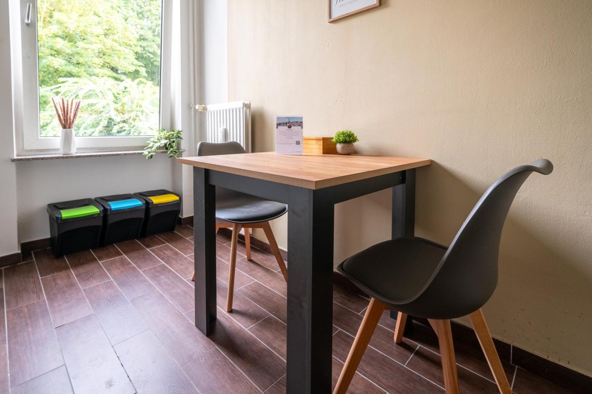 Grosses Apartment Mit 2 Balkonen Zentral Am Nordertor フレンスブルク エクステリア 写真