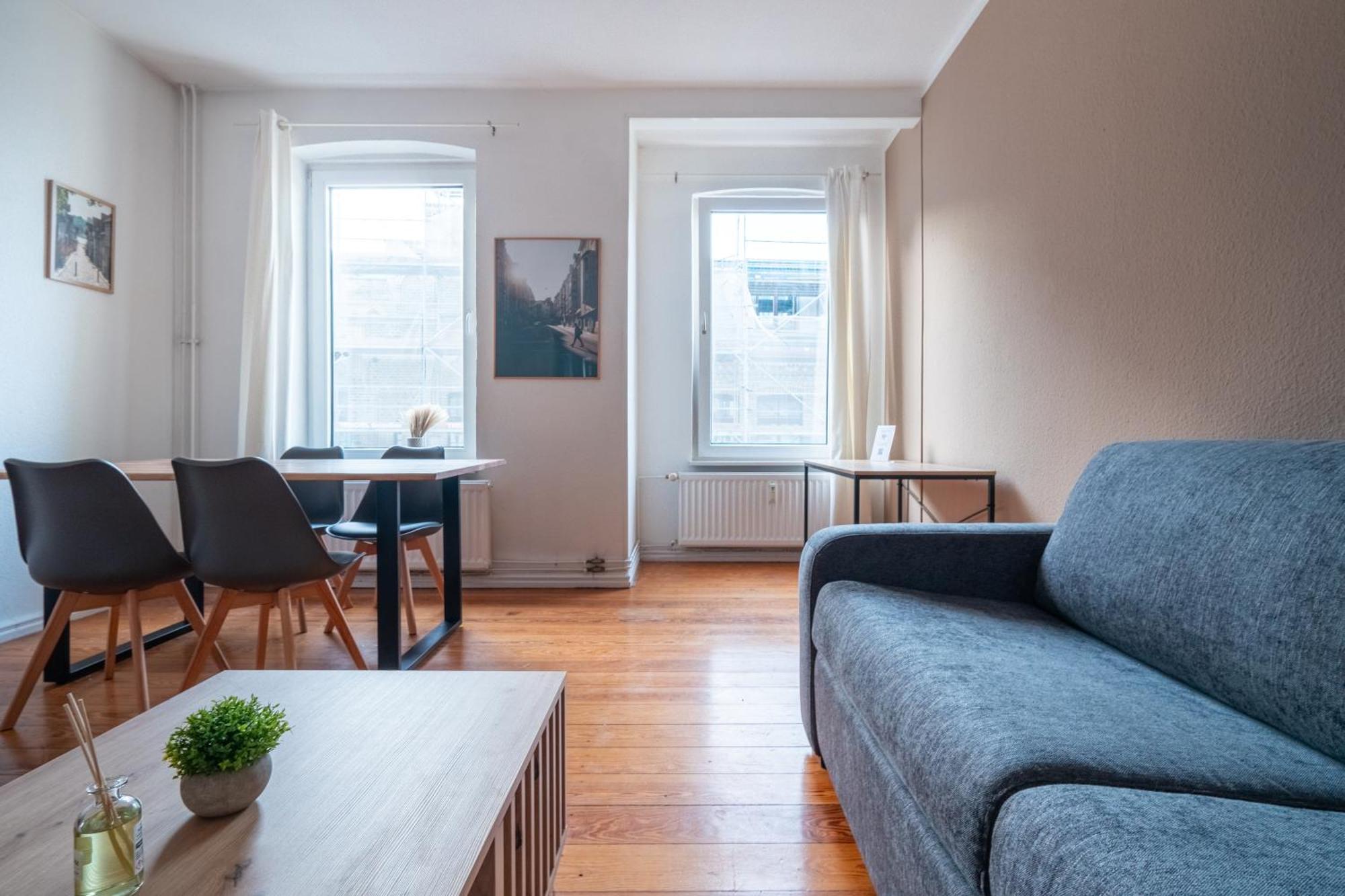 Grosses Apartment Mit 2 Balkonen Zentral Am Nordertor フレンスブルク エクステリア 写真